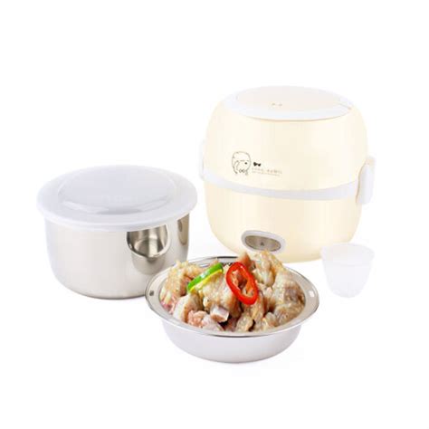 dmwd electric heating lunch box|DMWD Bento Box Food Warmer Mini Soup Stew Pot Rice .